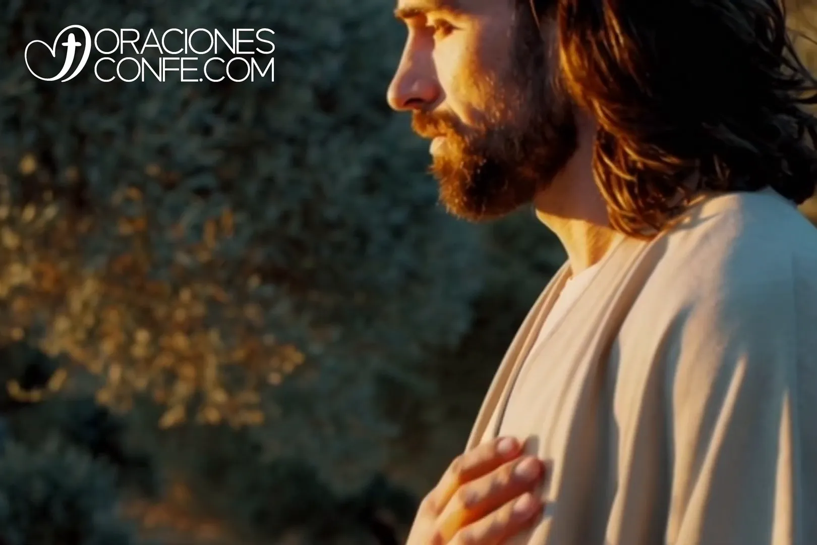 Entrega de pensamientos y cargas a Dios en oración