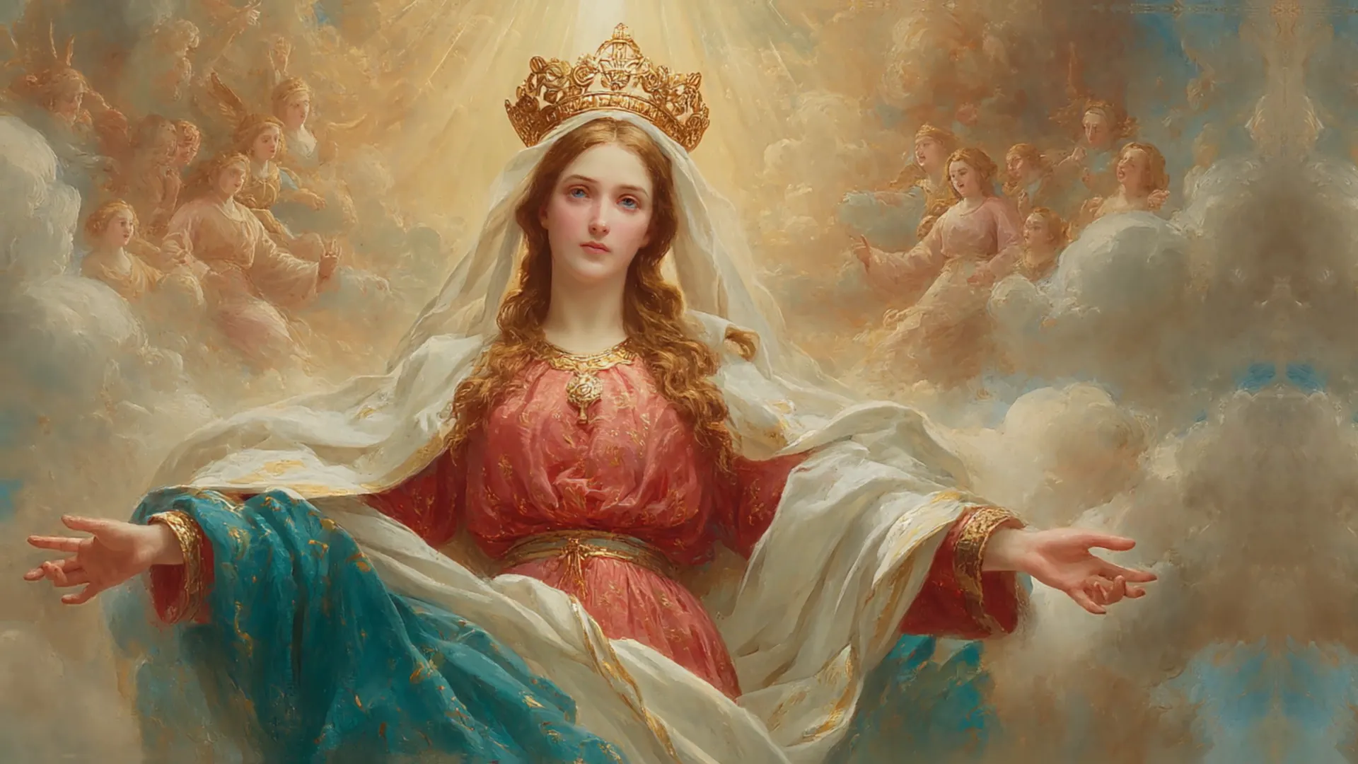 Imagen de Nuestra Señora Auxiliadora, símbolo de esperanza y protección