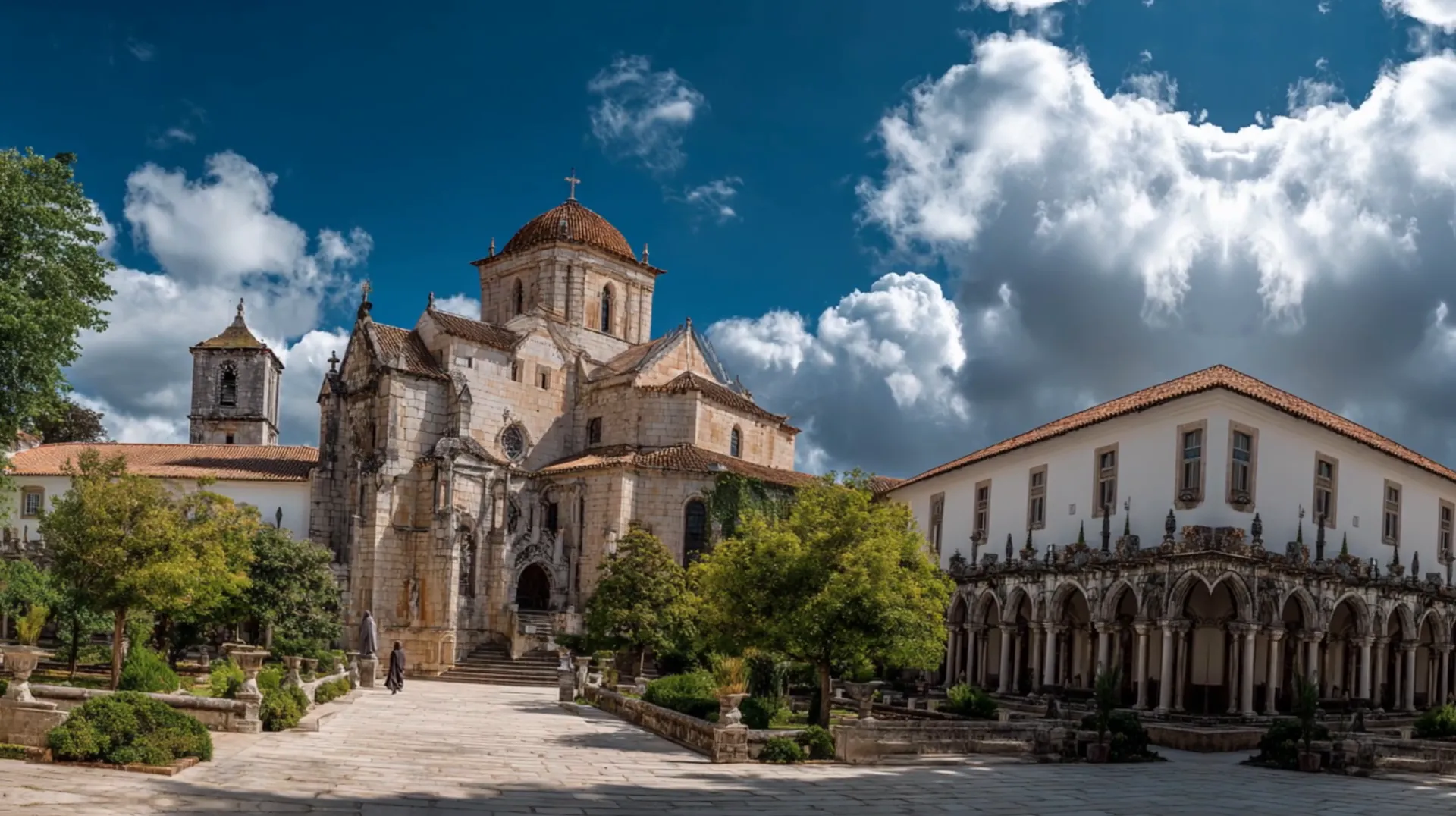 Monasterio de la Santa Cruz en Coimbra, lugar de formación espiritual de Fernando