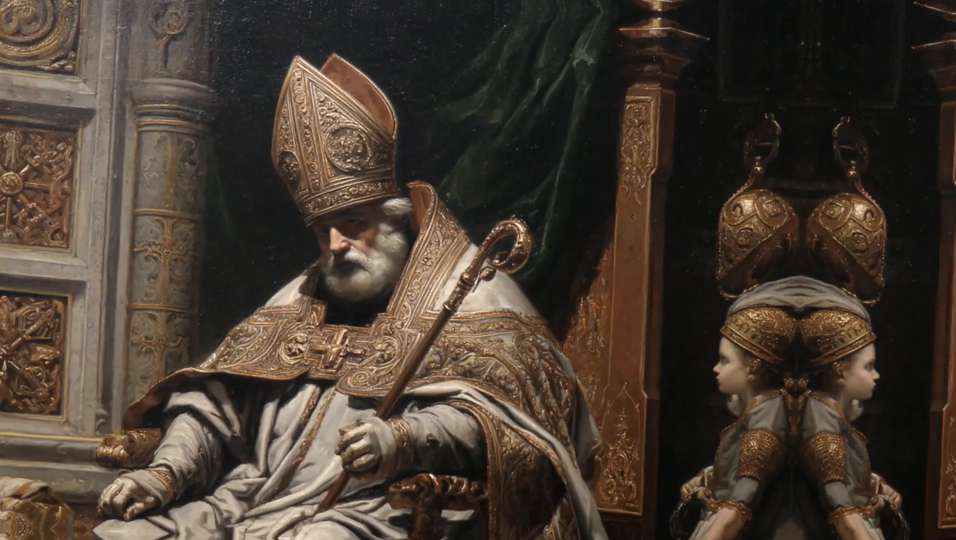 Retrato histórico de Santa Margarita María Alacoque