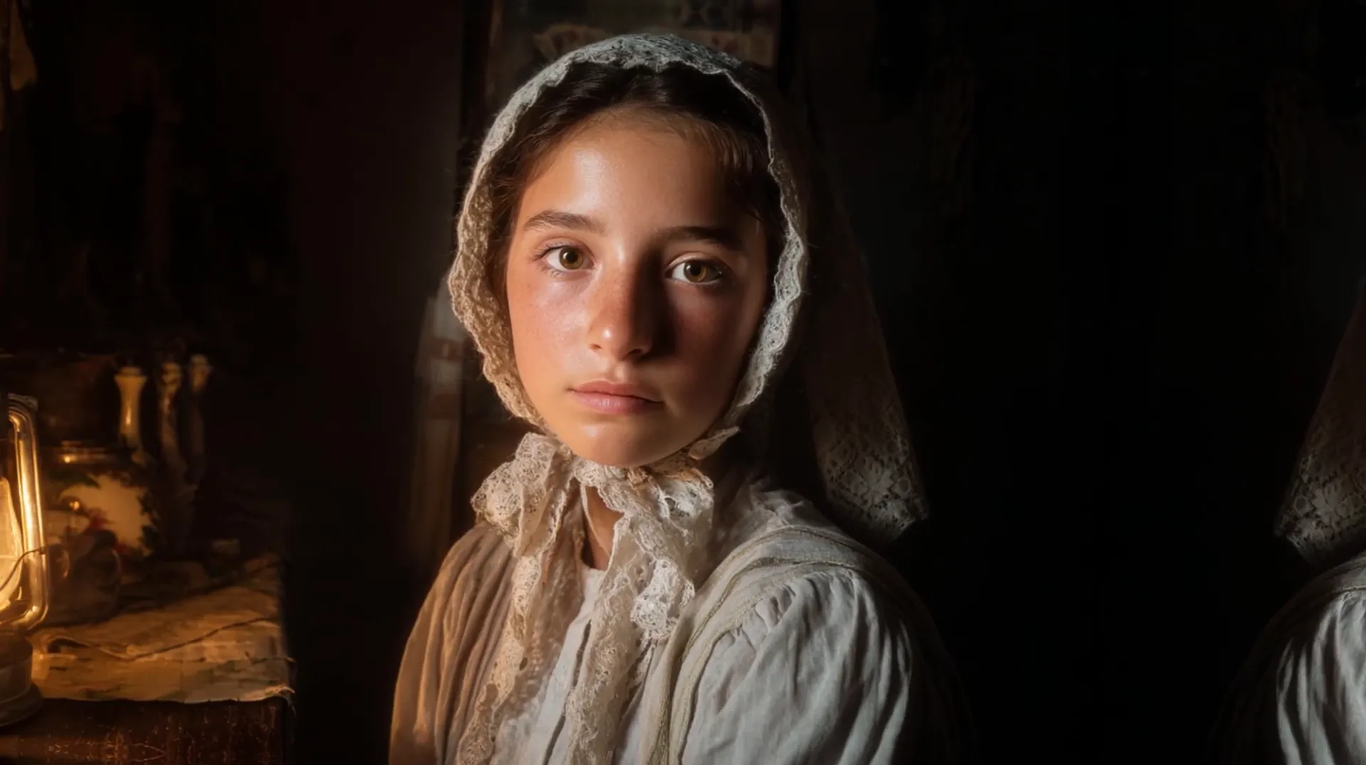 María Goretti cuidando a su familia en la pobreza