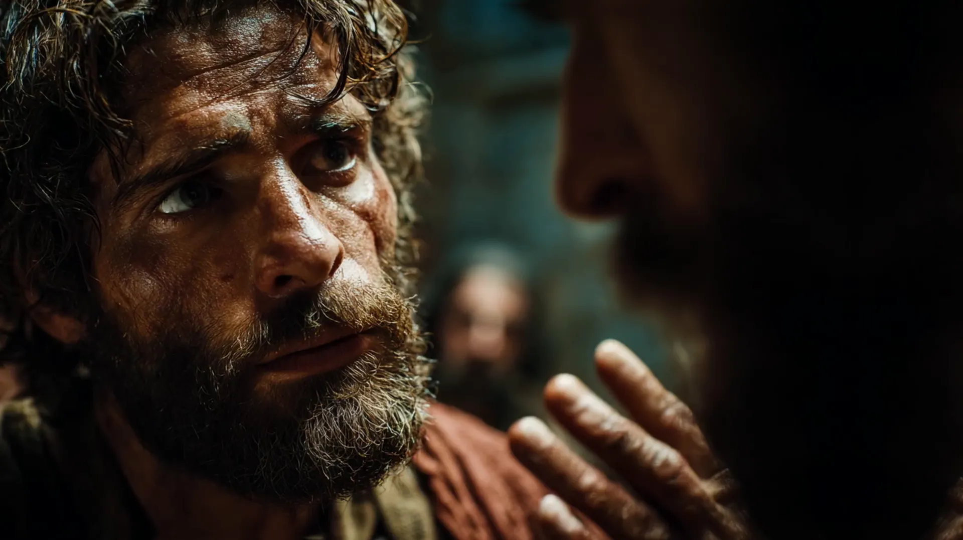 Tomás preguntando a Jesús durante la Última Cena