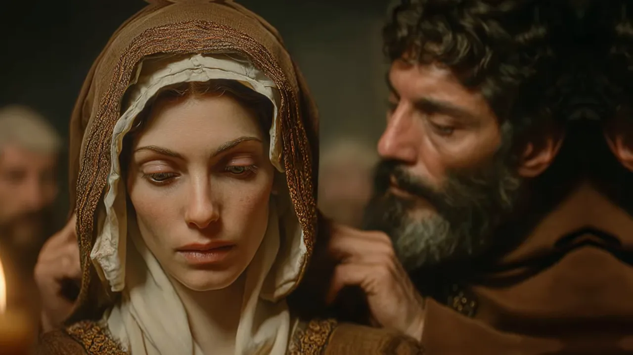 Santa Clara recibiendo el hábito, protegida por la Portiúncula